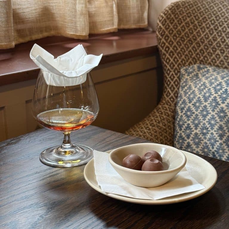 Cover Image for Compliment Truffles when you order Rémy Martin VSOP Cognac at The Red Deer